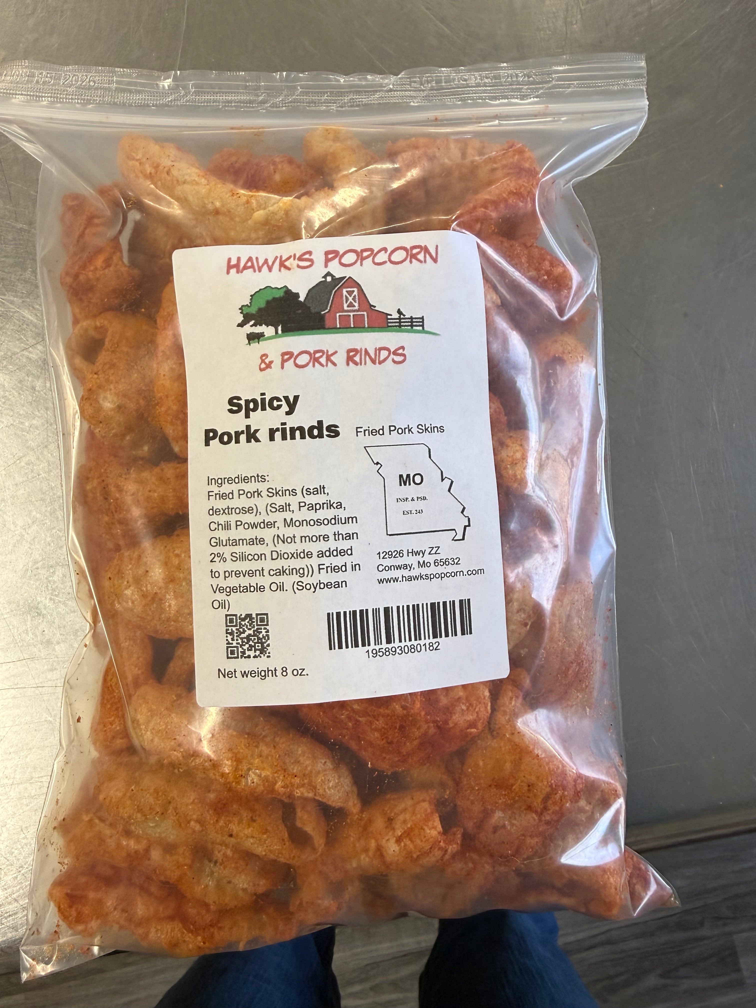 Spicy Pork Rinds