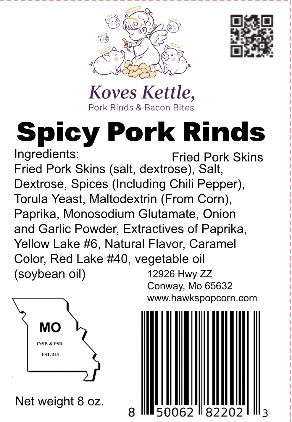 Spicy Pork Rinds